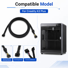 Toolhead Wiring Cable Loom for Creality K2 Plus 3D Printer