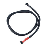 1200mm Total Length Dual Pre-crimped Plug Print Head Cable for Creality K2 Pro 3D Printer Thick Flexible Rubber Sheath