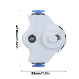 Manual Filament Feeder with Three-Way Diverter