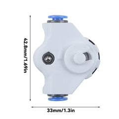 Manual Filament Feeder with Three-Way Diverter