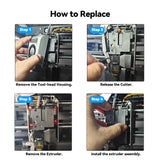 For Bambu Lab P2s Extruder Front Cover Assembly