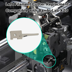 6pcs Filament Cutter Left and Right 3+3 for Bambu Lab X2D 3D Printer