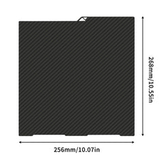FYSETC Double Sided Textured PEI Build Plate 256 x 268MM PEI Sheet For Anycubic Kobra 3/Combo/ACE Pro Flexible Spring Steel Build Plate 3D Printer Accessories