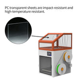 For Snapmaker U1 Top Cover Insulated and Dustproof Transparent Enclosure Upgraded 3D Printer Parts for Snapmaker U1