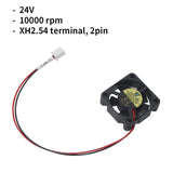 FYSETC 1PCS Hydraulic Fan 24V 3010 Extruder Fan For Voron 0.2 3D Printer Accessories