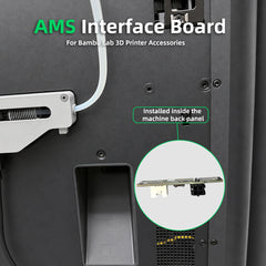 Replacement AMS Connector Board for Bambu Lab AMS Interface Board 24V Power Distribution Communication Module 3D Printer Part