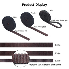XYZ-Axis Timing Belt Kit for Qidi X-Max 3 3D Printer