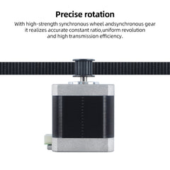 Z Axis Stepper Motor for Creality K2 K2 Pro M300 3D Printer With Pre-installed Timing Pulley and Fixing Screws
