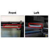 LED Light Strip Available in Front 52cm / Left 20cm Cable Version for Bambu P2S 3D Printer Inner Chamber Lighting