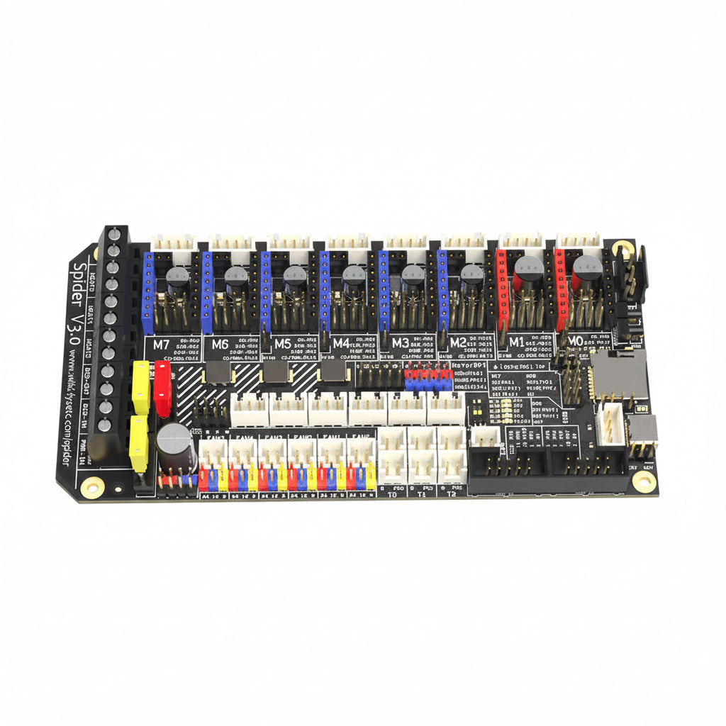 Spider V3.0 32Bit Motherboard STM32F446 Control Board Support Klliper/Marlin/RRF with CAN Interface for Voron
