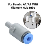 Filament Hub Tube for Bambu Lab A1 A1 Mini 3D Printer With Quick Release Blue Fitting  Extruder Original Replacement