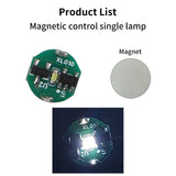For Bambu Lab Ring/Single/Y Shape LED Light with Magnetic Control DIY 3D Printing Model Parts for Bambu voron AD5M K1 Kobra