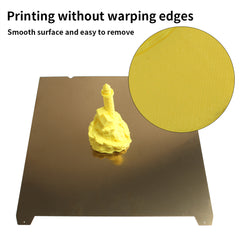 FYSETC 3D Printer Parts PEI Sheet For Creality K1 Max 315*310mm Double Side PEI Powder Coating And Smooth PEI Build Plate