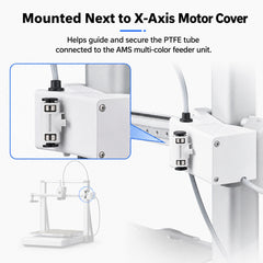 PTFE Tube Inlet Connector For Bambu Lab A2L 3D Printer