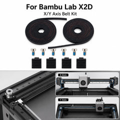 XY Axis Belt Kit for Bambu Lab X2D 3D Printer