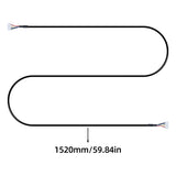 6Pin  Display Connection Cable for Qidi Plus 4 3D Printer 1520mm Insulated Power Signal Wiring Harness
