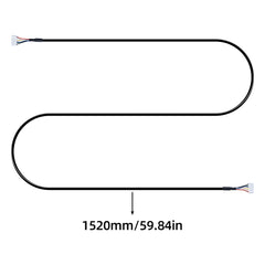 6Pin  Display Connection Cable for Qidi Plus 4 3D Printer 1520mm Insulated Power Signal Wiring Harness