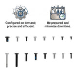 Screw Kit for Bambu Lab A2L 3D Printer 16 Specs Replacement Screws Set M3 BT2 BT3 M4 for Maintenance and Repair