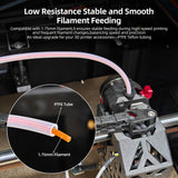 Low Resistance Star Shaped PTFE Tube for 1.75mm Filament 5 Meter  Teflon Tube 260°C Heat Resistant for 3D Printer