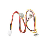 FYSETC Voron StealthBurner LED Kit NeoPixel RGBW Mini Button PCB Leds PTFE Wiring Harness For Voron2.4 Trident 3D Printer Parts