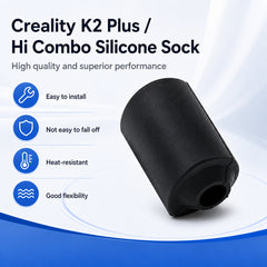 Silicone Sock for Creality K2 Plus and Hi Combo Hotend Heating Block Insulation Cover Heat-Resistant Silicone Nozzle Accessories