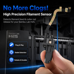 Filament Sensor for Bambu Lab H2S 3D Printer Hall Effect Board Extruder Part Detects Filament Presence and Cutter Position