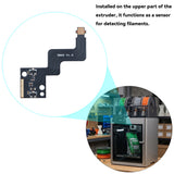 Filament Runout Sensor for Bambu Lab P2S 3D Printer With Mount Screw  Extruder Feed Monitoring Replacement
