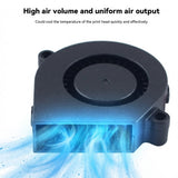5015 DC24V Dual Ball Bearing Blower Cooling Fan With 3Pin Connector for Snapmaker U1 Print Head Extruder Nozzle Cooling Replacement