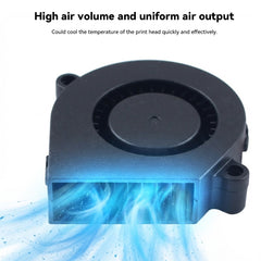 5015 DC24V Dual Ball Bearing Blower Cooling Fan With 3Pin Connector for Snapmaker U1 Print Head Extruder Nozzle Cooling Replacement