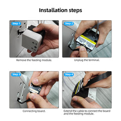 Upgraded 1M Filament Feeder Extension Flat Cable Module Adapter Board For Snapmaker U1 Automatic Feeding Module 3D Printer Parts