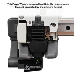 Purge Waste Wiper Assembly With Fixing Screw for Bambu Lab A1 A1 Mini Hotend Nozzle Cleaning & Filament Waste Collection