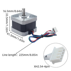 Nema17 42 Extruder Stepper Motor for WEEDO TINA2S