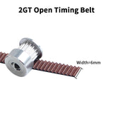 Belt for ELEGOO Neptune 4 Series 2GT Open Timing Belt Non-slip Drive Sync Belt Rubber X+Y axis for Neptune 4/4 Pro/4 Plus/4 Max