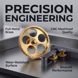 All Metal Hardened Steel Extruder Gear Kit for Bambu Lab A1 A1 Mini