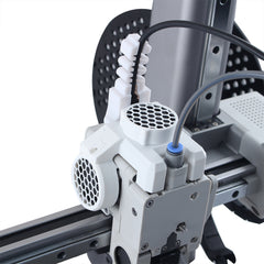 Dual Ball Bearing 24V Round Exturder Cooling Fan  for Bambu Lab A1 A1 Mini 3D Printer With Printed Housing and Wiring Harness