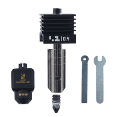 0.4mm Detachable Hardened Steel Nozzle Hotend Kit for Bambu Lab P2S 3D Printer With Spanner Tools High Flow Printing Replacement