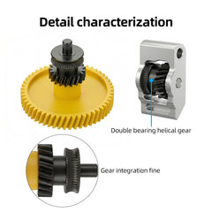 Hardened Steel Extruder Gear Kit for Bambu Lab P2S