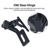 CNC Door Hinge  Max 270° Swing Range For Bambu X1 P Series 3D Printer Front Door Upgrade Replacement