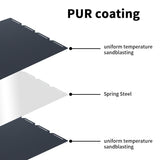 270*270mm Double Sided Flex Sheet Low Temp Cold Printing Build Plate for Snapmaker U1 3D Printer Black or Blue Optional