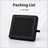 Dual Layer HEPA H13 + Activated Carbon Air Filter Ultra Replacement for Bambu Lab X2D 3D Printer VOC Absorption Dust Filtration