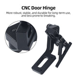 CNC Metal Door Hinge  Kit Support 180°&270° Opening for Bambu Lab P2S 3D Printer Cabinet Door Upgrade