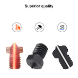 FYSETC E3D V6 High Quality Hardened Steel Nozzle 0.3/0.4/0.6mm size Nozzle High Speed Printing Nozzle for Voron Prusa 3dPrinter