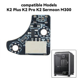 Filament Detection Board  for Creality K2 K2 Pro K2 Plus 3D Printer With White Terminal Connector Extruder Break Detection Replacement