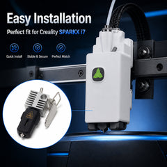 0.4mm Hotend for Creality SPARKX i7  3D Printer Quick Swap All in One Hotend Assembly Replacement Part