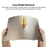270*270mm Double Sided Gold Textured PEI Spring Steel Build Plate for Snapmaker U1 3D Printer  Hot Bed Replacement