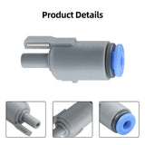 Filament Hub Tube for Bambu Lab A1 A1 Mini 3D Printer With Quick Release Blue Fitting  Extruder Original Replacement
