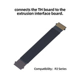 FTH Board  FPC  Cable For Bambu Lab P2 Series 3D Printer Extruder Mainboard Signal Connection Replacement