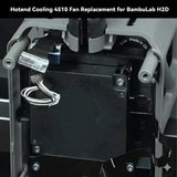 4510 DC 5V PWM Controlled Hotend Blower Fan for Bambu H2D 3D Printer Dual Ball Bearing 4.2CFM 8500RPM Replacement