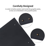 For Creality K1 MAX Upgraded Graphite 8mm Build Plate Fast Heating Ultra-flat 3d Printer Replacement Parts for K1 MAX