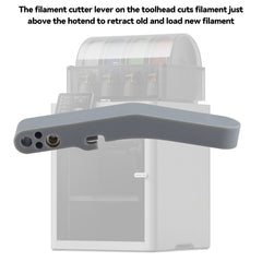 Complete Filament Cutter Repair Kit for Bambu Lab X1/P1 Series Printers